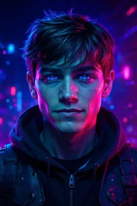 Cyberpunk style transformation