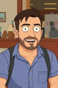 Futurama style transformation