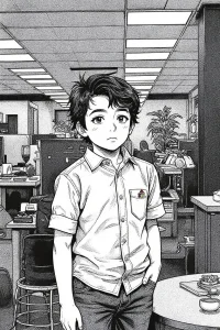 Manga style transformation