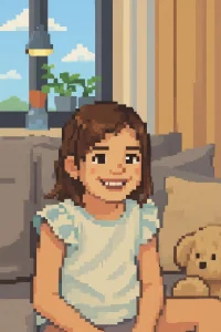 Pixel art style transformation