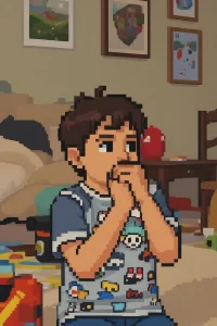 Pixel art style transformation