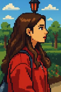 Pixel art style transformation