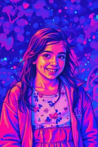 Vaporwave style transformation